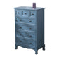 Solid Wood Storage Chest Retro Style Vertical Storage Chest Dresser Clearhalo 'Bedroom Furniture' 'Dressers & Chests' 'dressers_chests' 'furn' 'furn_dressers_chests' 'Furniture' 5406123