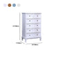 Solid Wood Storage Chest Retro Style Vertical Storage Chest Dresser Clearhalo 'Bedroom Furniture' 'Dressers & Chests' 'dressers_chests' 'furn' 'furn_dressers_chests' 'Furniture' 5406139