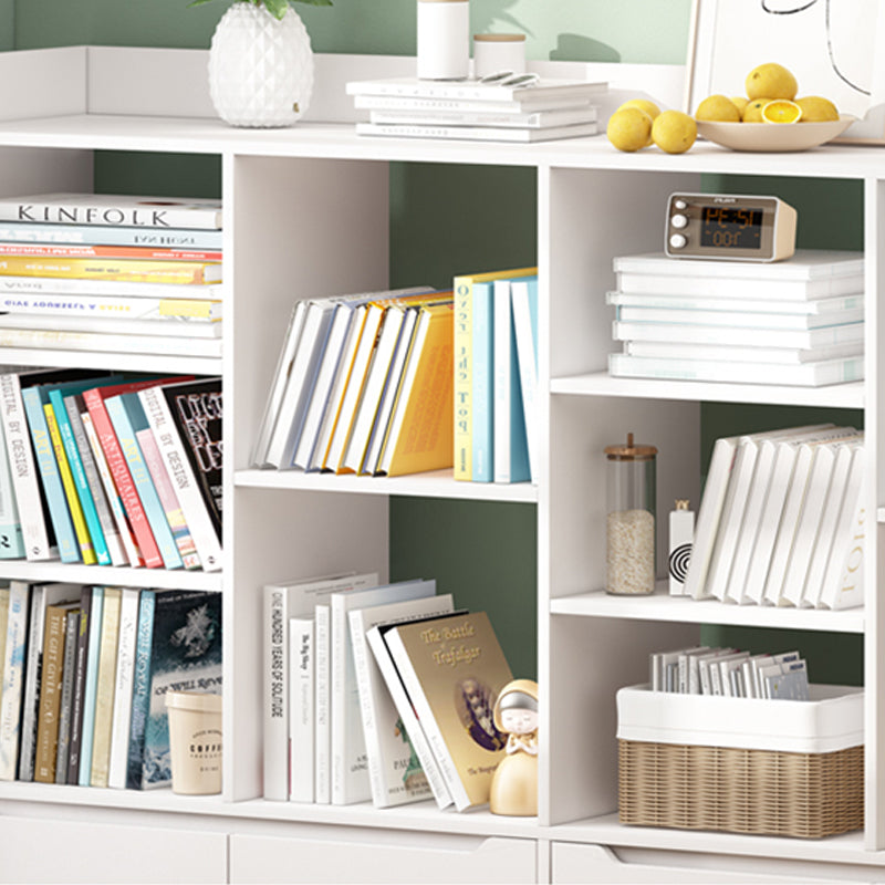 Ingeniero escandinavo Wood Bookshelf 7.8 "W Bookshelf for Home