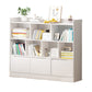 Ingeniero escandinavo Wood Bookshelf 7.8 "W Bookshelf for Home