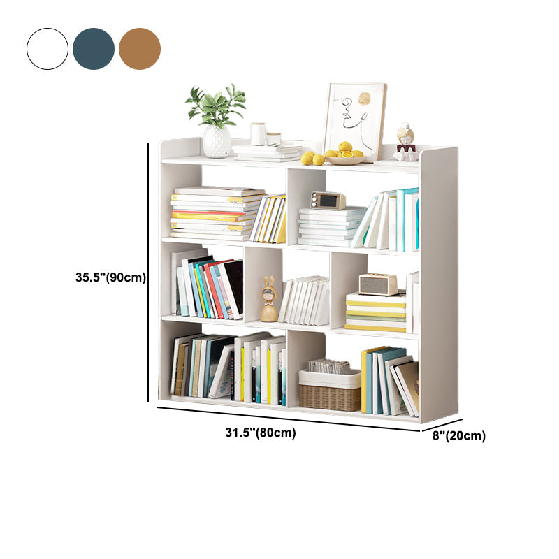 Ingeniero escandinavo Wood Bookshelf 7.8 "W Bookshelf for Home