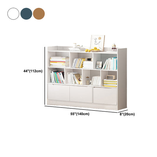 Ingeniero escandinavo Wood Bookshelf 7.8 "W Bookshelf for Home