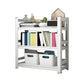 Metal Bookshelf, Multi Tiers Contemporary Bookcase for Living Room