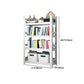 Metal Bookshelf, Multi Tiers Contemporary Bookcase for Living Room