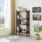 Scandinavian Study Room Bookshelf Solid Wood Etagere Bookcase Clearhalo 'Bookcases' 'furn' 'furn_bookcases' 'Furniture' 'Office Furniture' 5406572