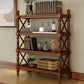 Scandinavian Study Room Bookshelf Solid Wood Etagere Bookcase Clearhalo 'Bookcases' 'furn' 'furn_bookcases' 'Furniture' 'Office Furniture' 5406590