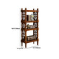 Scandinavian Study Room Bookshelf Solid Wood Etagere Bookcase Clearhalo 'Bookcases' 'furn' 'furn_bookcases' 'Furniture' 'Office Furniture' 5406622