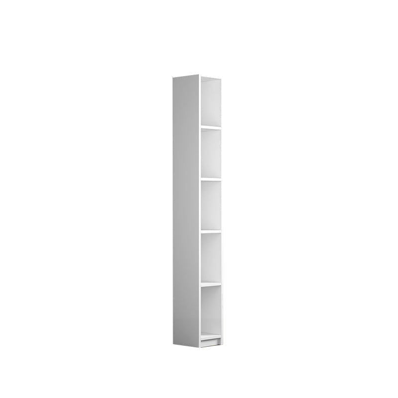 Ingegnere in stile moderno libreria in legno libreria chiusa indietro, 8 "l x 10" w x 71 "h
