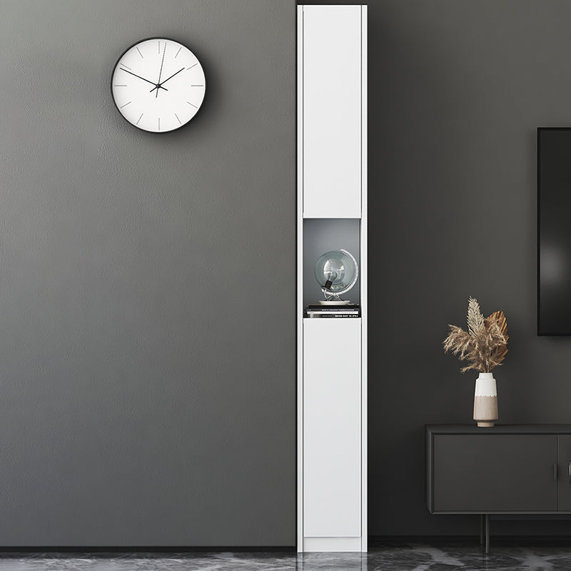 Ingegnere in stile moderno libreria in legno libreria chiusa indietro, 8 "l x 10" w x 71 "h