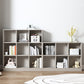 Contemporary Style Wood Bookshelf Closed Back Bookcase for Office Clearhalo 'Bookcases' 'furn' 'furn_bookcases' 'Furniture' 'Office Furniture' 5406664