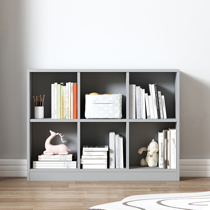 Contemporary Style Wood Bookshelf Closed Back Bookcase for Office Clearhalo 'Bookcases' 'furn' 'furn_bookcases' 'Furniture' 'Office Furniture' 5406665