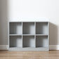 Contemporary Style Wood Bookshelf Closed Back Bookcase for Office 39.4"L x 9.4"W x 28.7"H Light Gray Clearhalo 'Bookcases' 'furn' 'furn_bookcases' 'Furniture' 'Office Furniture' 5406670