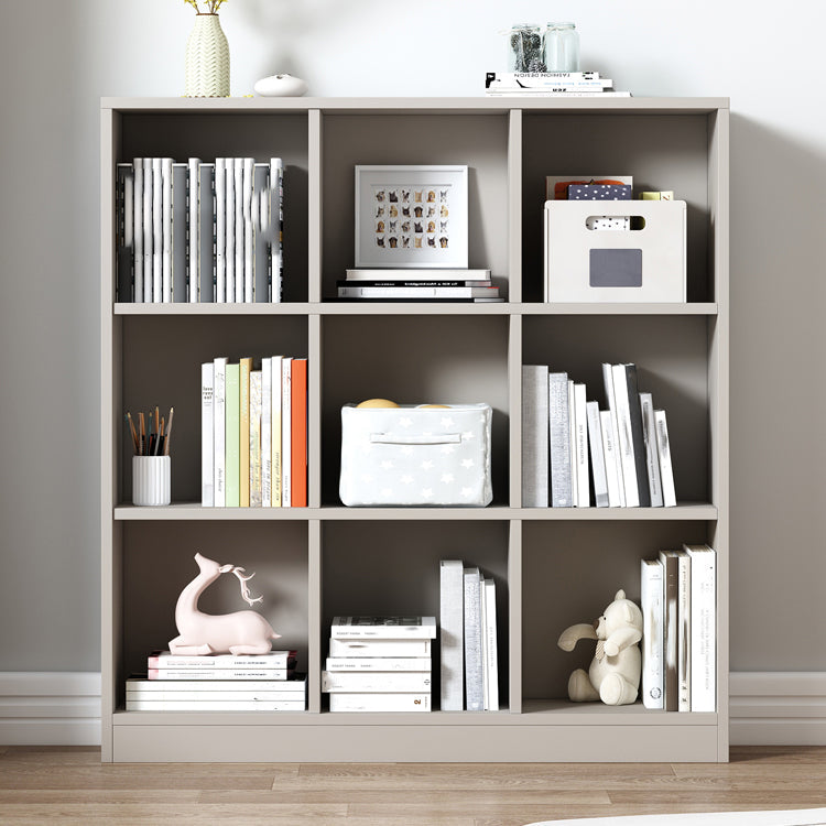 Contemporary Style Wood Bookshelf Closed Back Bookcase for Office Clearhalo 'Bookcases' 'furn' 'furn_bookcases' 'Furniture' 'Office Furniture' 5406676