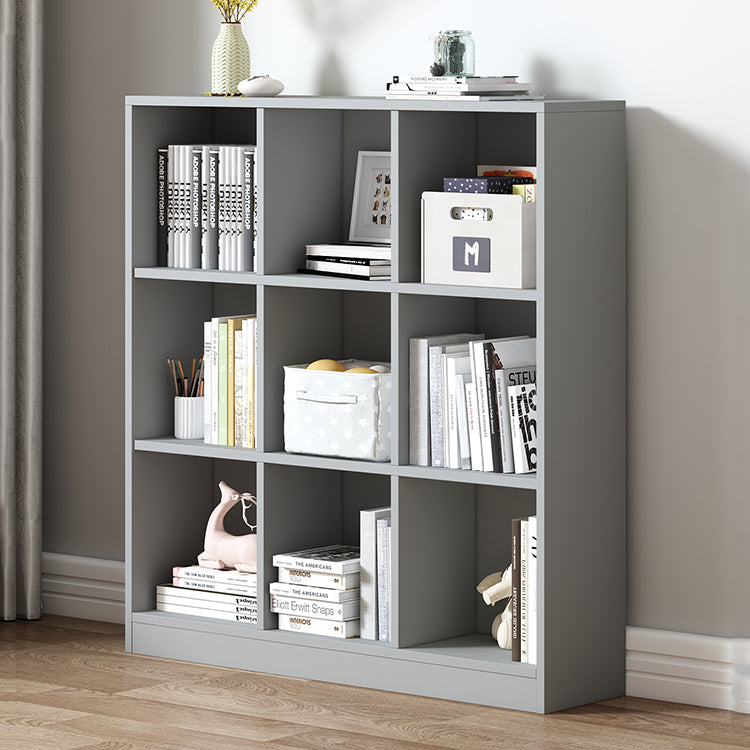 Contemporary Style Wood Bookshelf Closed Back Bookcase for Office Clearhalo 'Bookcases' 'furn' 'furn_bookcases' 'Furniture' 'Office Furniture' 5406679