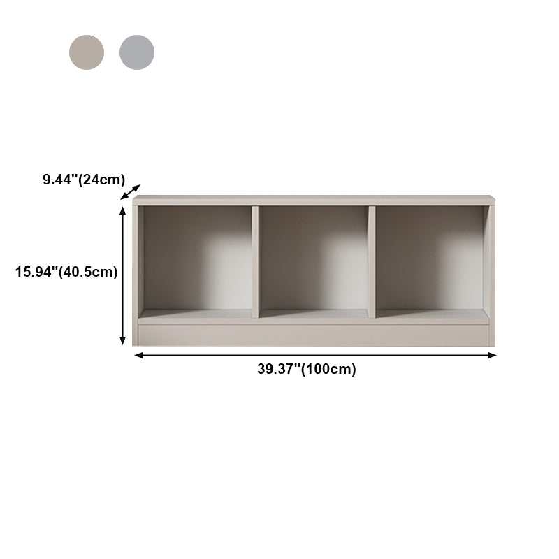 Contemporary Style Wood Bookshelf Closed Back Bookcase for Office Clearhalo 'Bookcases' 'furn' 'furn_bookcases' 'Furniture' 'Office Furniture' 5406682