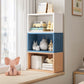 Scandinavian Style Bookshelf Engineer Wood Bookcase for Study Room