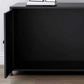 Industrial TV Media Console Metal TV Stand Console with Shelves Clearhalo 'furn' 'furn_tv_stands_entertainment_centers' 'Furniture' 'Living Room Furniture' 'TV Stands & Entertainment Centers' 'TV Stands & Media Storage Furniture' 'tv_stands_entertainment_centers' 5406803