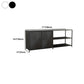 Industrial TV Media Console Metal TV Stand Console with Shelves Clearhalo 'furn' 'furn_tv_stands_entertainment_centers' 'Furniture' 'Living Room Furniture' 'TV Stands & Entertainment Centers' 'TV Stands & Media Storage Furniture' 'tv_stands_entertainment_centers' 5406810