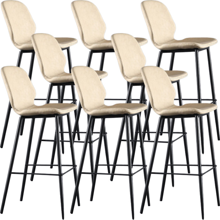 Sala de estar silla de mostrador industrial cubierta de fútbol purol de cuero de puro de cuero