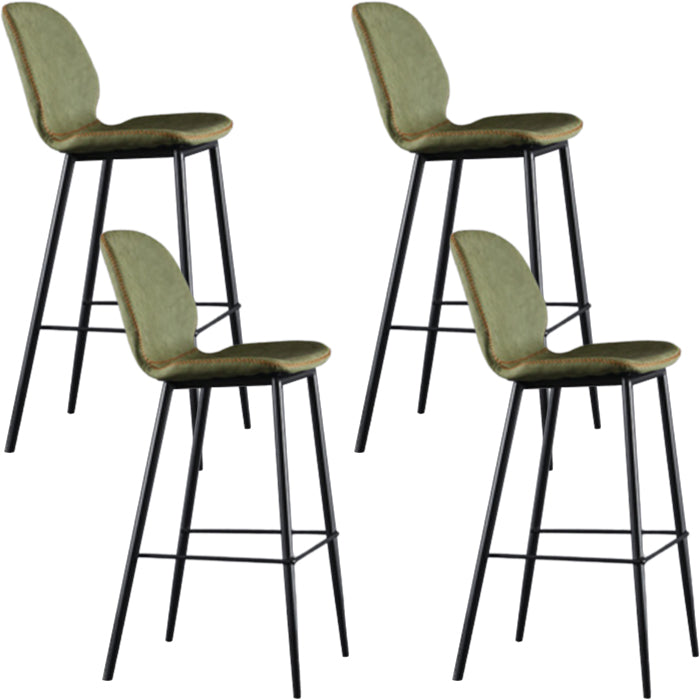 Sala de estar silla de mostrador industrial cubierta de fútbol purol de cuero de puro de cuero