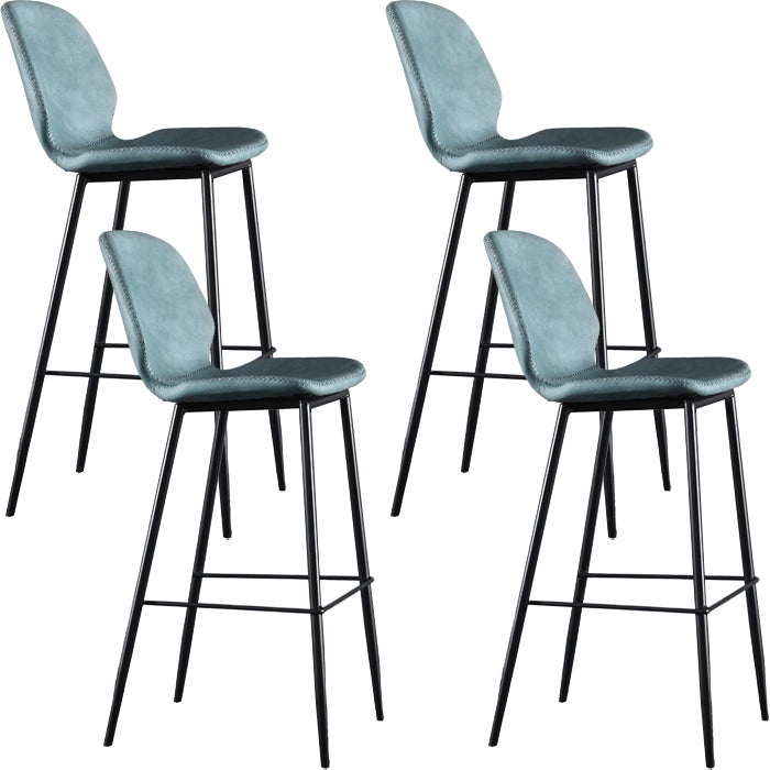 Sala de estar silla de mostrador industrial cubierta de fútbol purol de cuero de puro de cuero