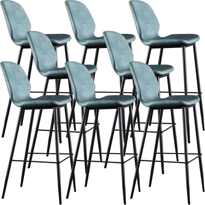 Sala de estar silla de mostrador industrial cubierta de fútbol purol de cuero de puro de cuero