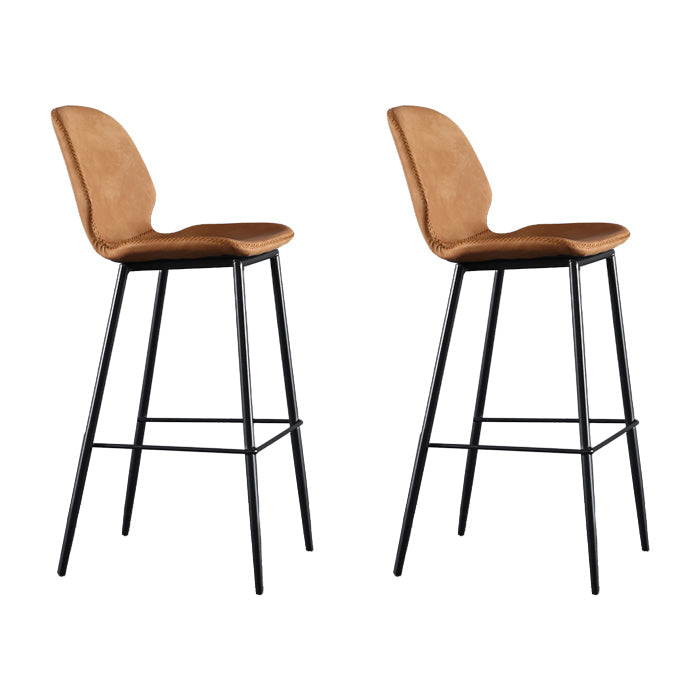 Sala de estar silla de mostrador industrial cubierta de fútbol purol de cuero de puro de cuero