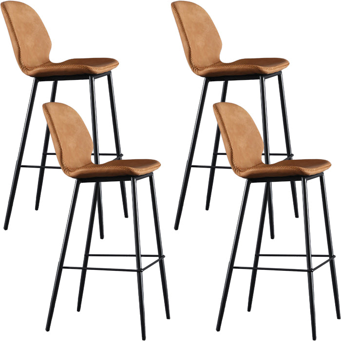 Sala de estar silla de mostrador industrial cubierta de fútbol purol de cuero de puro de cuero