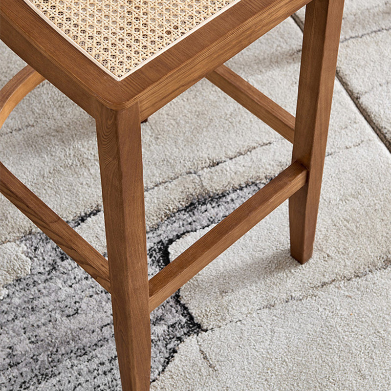 Moderne stijl Bar-Stool houten aanrechtbar kruk met houten benen voor thuis