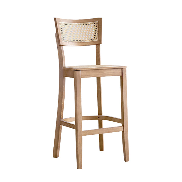 Moderne stijl Bar-Stool houten aanrechtbar kruk met houten benen voor thuis