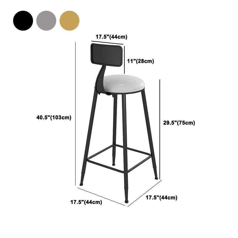 1/3 piezas de mesa de barra de hierro glamour bistro de piedra rectangular con estante