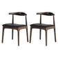 Industrial Rectangle Dinette Set 1/2/4/5 Pieces Natural Wood Table Set 2 Wood Chairs Clearhalo 'Dining Room Sets' 'Dining Tables & Seating' 'dining_room_set' 'furn' 'furn_dining_room_set' 'Furniture' 'Kitchen & Dining Furniture' 5407846