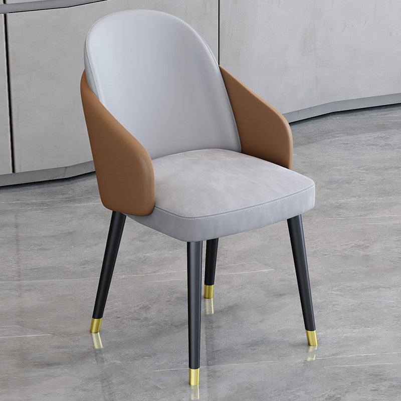Nordic 1/5 Pieces Dining Set Rectangle Stone Dining Table for Dining Room Kitchen Clearhalo 'Dining Room Sets' 'Dining Tables & Seating' 'dining_room_set' 'furn' 'furn_dining_room_set' 'Furniture' 'Kitchen & Dining Furniture' 5407956