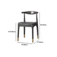Modern Stone Top Dinette Set 1/2/4/5/7 Pieces Rectangle Dining Table Set in Black Clearhalo 'Dining Room Sets' 'Dining Tables & Seating' 'dining_room_set' 'furn' 'furn_dining_room_set' 'Furniture' 'Kitchen & Dining Furniture' 5408009