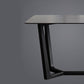 Industrial Sintered Stone Table for Restaurant Rectangle Dining Table with Trestle Base Clearhalo 'Dining Tables & Seating' 'Dining Tables' 'dining_table' 'furn' 'furn_dining_table' 'Furniture' 'Kitchen & Dining Furniture' 5408078