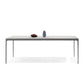 Modern Dinning Tabole with White Marble Rectangle Dining Table for Kitchen
