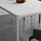 Modern Dinning Tabole with White Marble Rectangle Dining Table for Kitchen