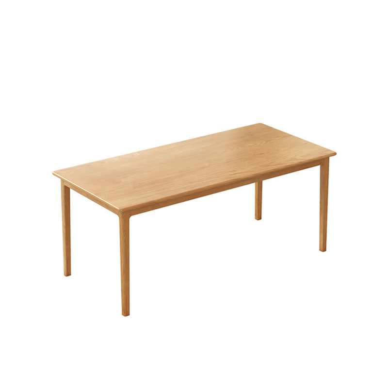 Rectangle Dining Site Table Pine Solid Wood Dining Room Furniture Without Chairs Clearhalo 'Dining Tables & Seating' 'Dining Tables' 'dining_table' 'furn' 'furn_dining_table' 'Furniture' 'Kitchen & Dining Furniture' 5408317