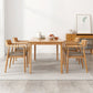 Rectangle Dining Site Table Pine Solid Wood Dining Room Furniture Clearhalo 'Dining Tables & Seating' 'Dining Tables' 'dining_table' 'furn' 'furn_dining_table' 'Furniture' 'Kitchen & Dining Furniture' 5408324