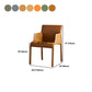 Leather Dining Arm Chair Upholstered Dining Armchair for Dining Room