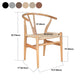 Contemporary Wood Dining Chair Side Chair in Matte Finish for Brasserie