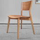 Contemporary Wood Dining Chair Open Back Dining Side Furniture in Matte Finish for Indoor Clearhalo 'Dining Chairs' 'Dining Tables & Seating' 'dining_chair' 'furn' 'furn_dining_chair' 'Furniture' 'Kitchen & Dining Furniture' 5408717