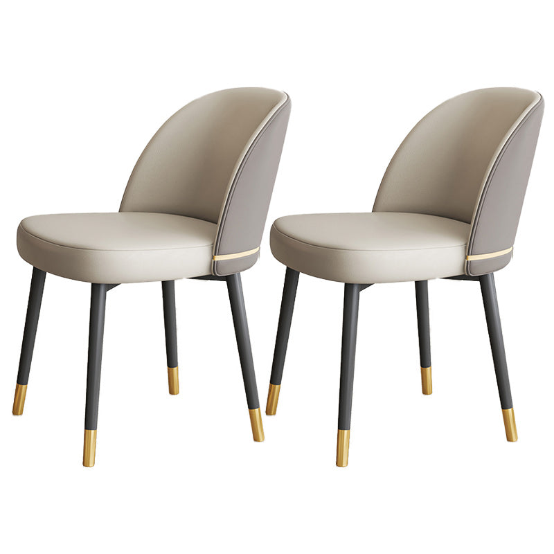 グラムダイニングサイドチェアダイニングルーム用の布張りサイドチェア