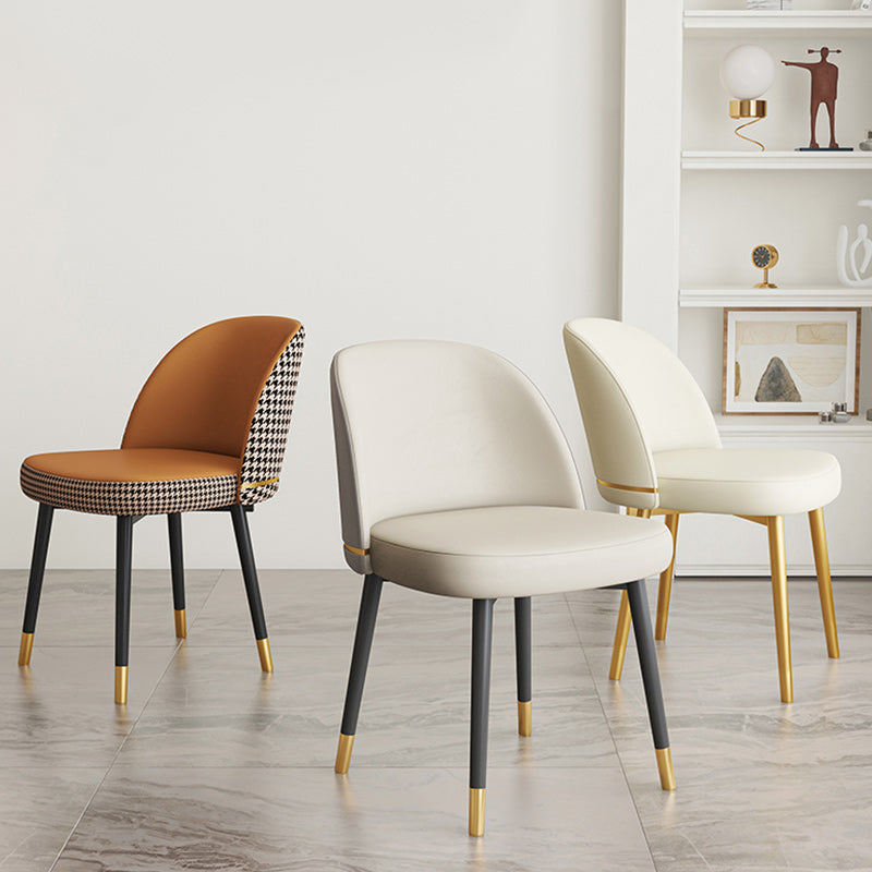 グラムダイニングサイドチェアダイニングルーム用の布張りサイドチェア