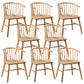 Windsor Back Arm Chair Contemporary Solid Wood Dining Arm Chair