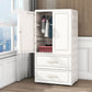 Contemporary Style Wardrobe Plastic Wardrobe Closet for Bedroom