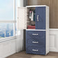 Contemporary Style Wardrobe Plastic Wardrobe Closet for Bedroom