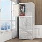 Contemporary Style Wardrobe Plastic Wardrobe Closet for Bedroom