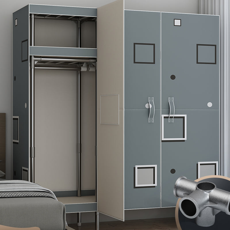 Gabinete de armario de armario de armario de estilo contemporáneo Gabinete de vestuario para dormitorio