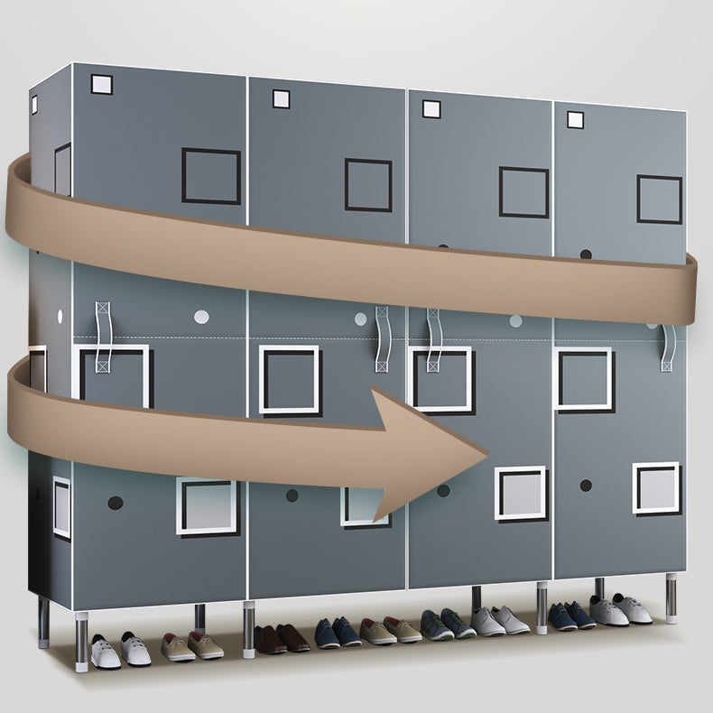 Gabinete de armario de armario de armario de estilo contemporáneo Gabinete de vestuario para dormitorio